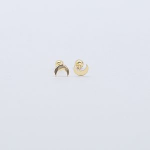 ARETES LUNA ORO