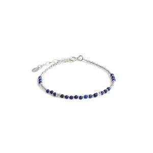 PULSERA CHAQUIRAS CON LAPISLÁZULI