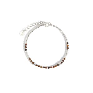 PULSERA CHAQUIRAS CON OJO DE TIGRE