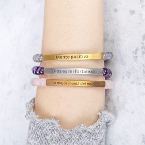 PULSERAS CON MENSAJE